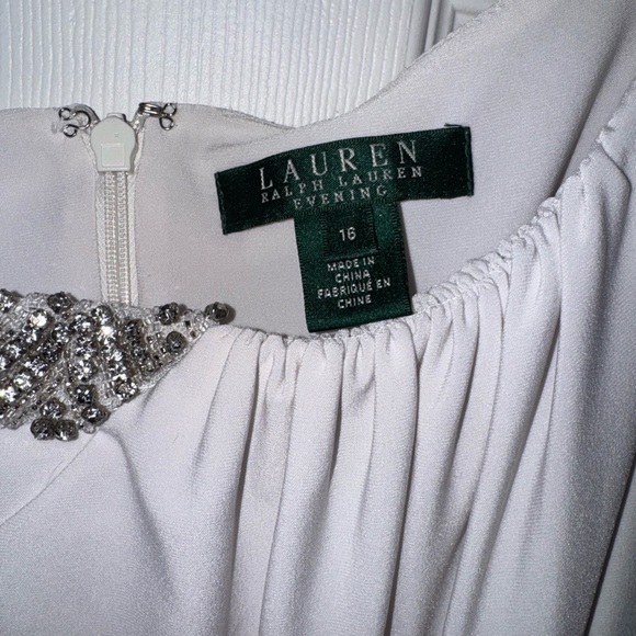 Lauren Ralph Lauren Dresses & Skirts - Lauren Ralph Lauren Ivory Embellished Gown